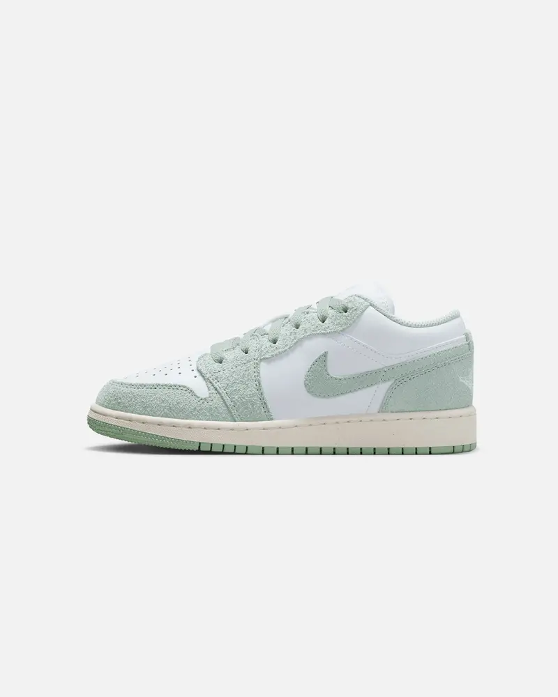 Jordan Kids' Air Jordan 1 Low Se (Gs) White/Seafoam-Sail 1