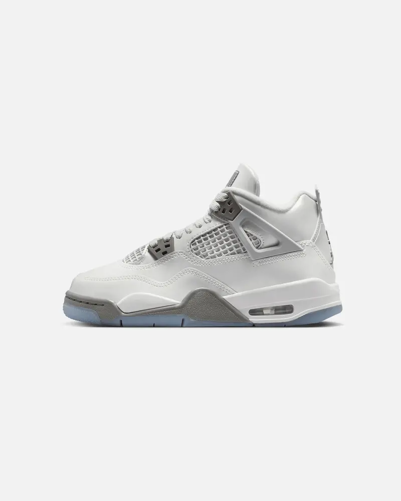 Jordan Kids' Air Jordan 4 Retro "Blue Chill" (Gs) Photon Dust 1