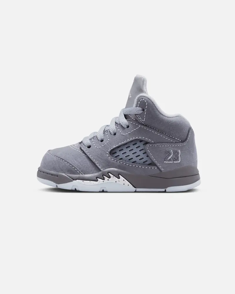 Jordan Kids' Air Jordan 5 Retro "Wolf Grey" (Td) Graphite 1