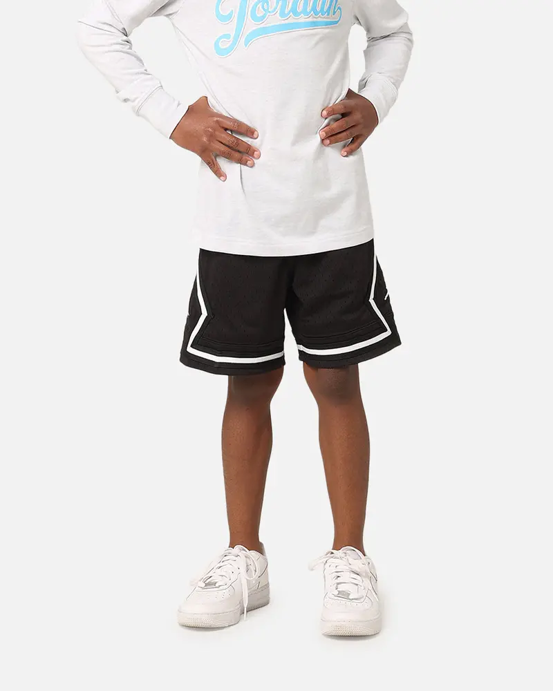 Jordan Kids' Dri-Fit Diamond Shorts Black 1