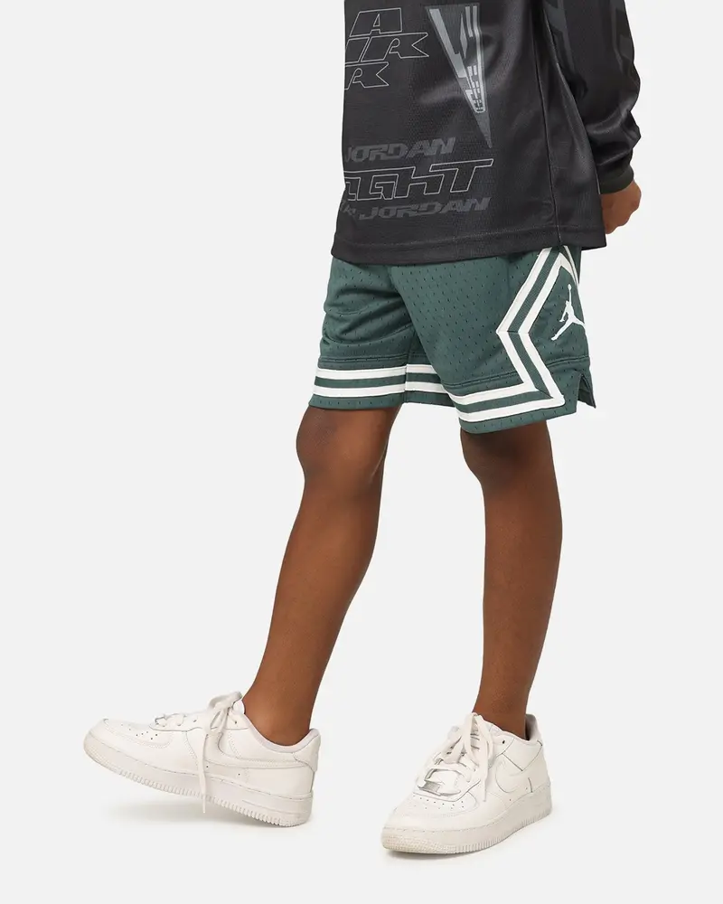 Jordan Kids' Dri-Fit Diamond Shorts Oxidized Green 1