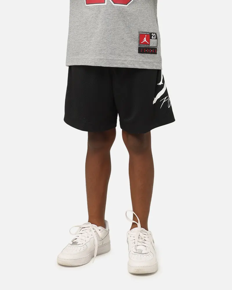 Jordan Kids' Essential Dri-Fit Baseline Shorts Black 1