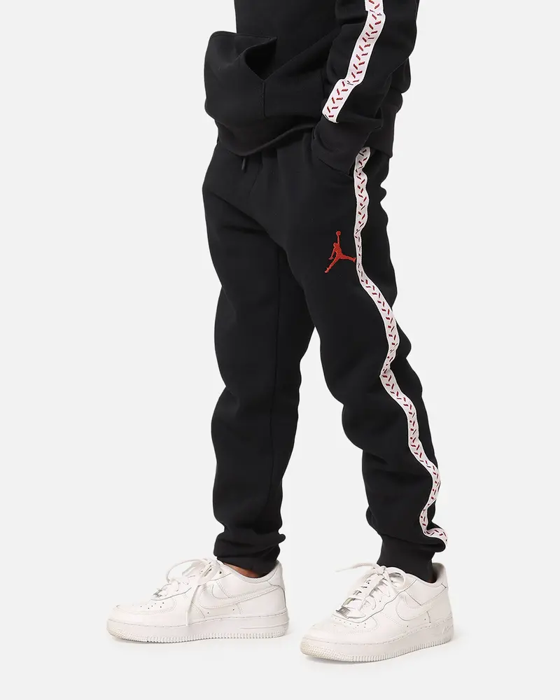 Jordan Kids' Flight Mvp Fleece Trackpants Black 1