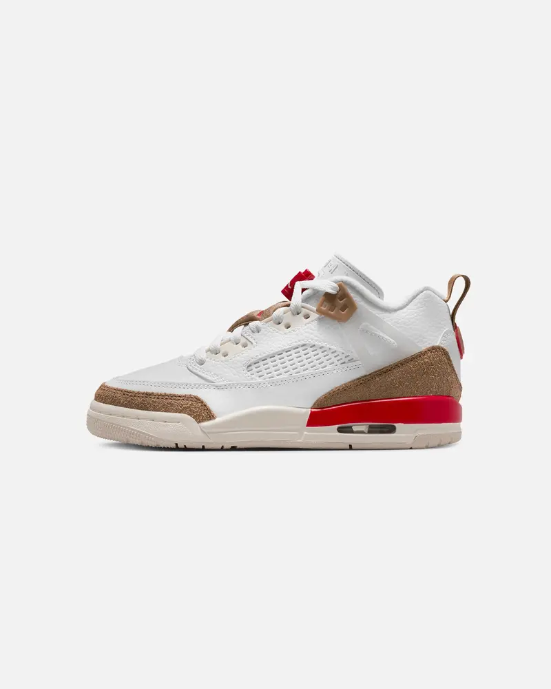 Jordan Kids' Spizike Low (Gs) White/Fire-Red 1