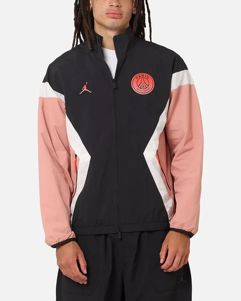 Jordan Paris Saint-Germain Anthem Jacket Rust Pink/Off Noir/Sail 1