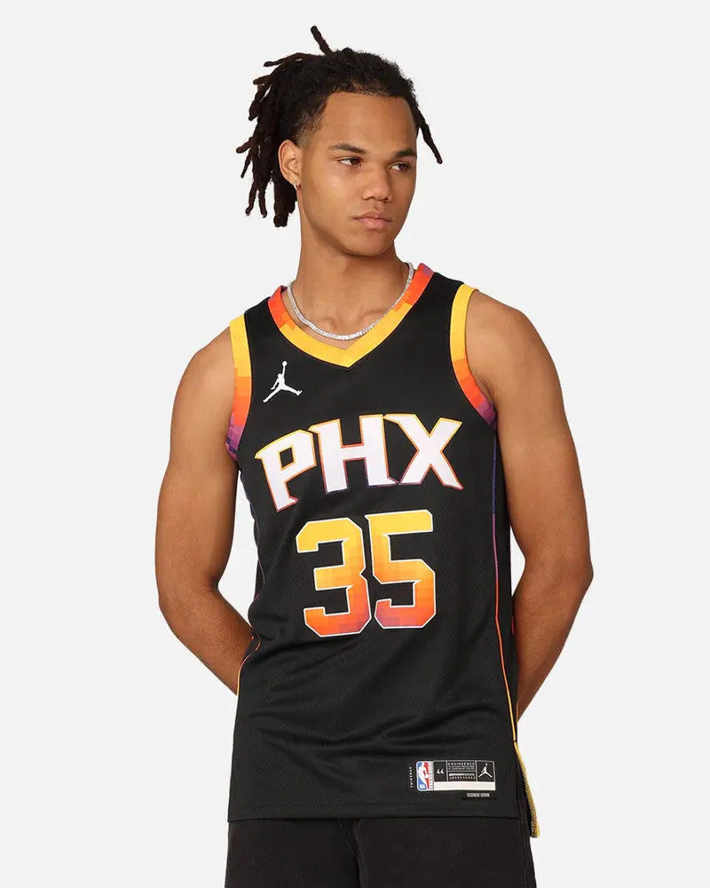 Jordan Phoenix Suns Kevin Durant Statement Edition 2022/23 Dri-Fit Swingman Jersey Black 1