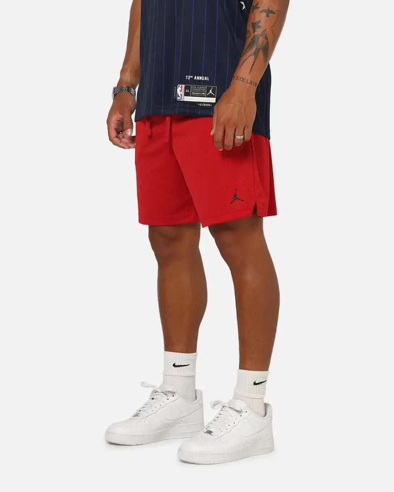 Jordan Sport Dri-Fit Mesh Shorts Gym Red/Black 1