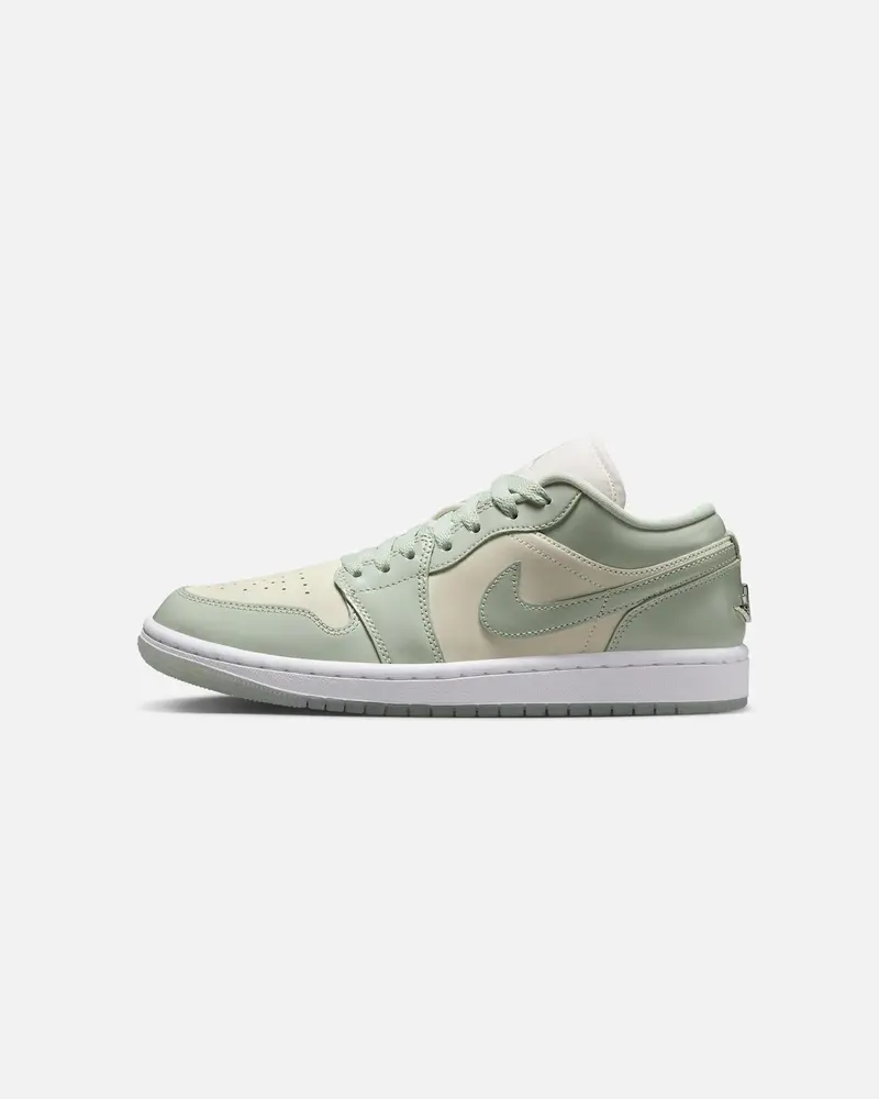 Jordan Women's Air Jordan 1 Low Se Sail/Seafoam Metallic Silver 1