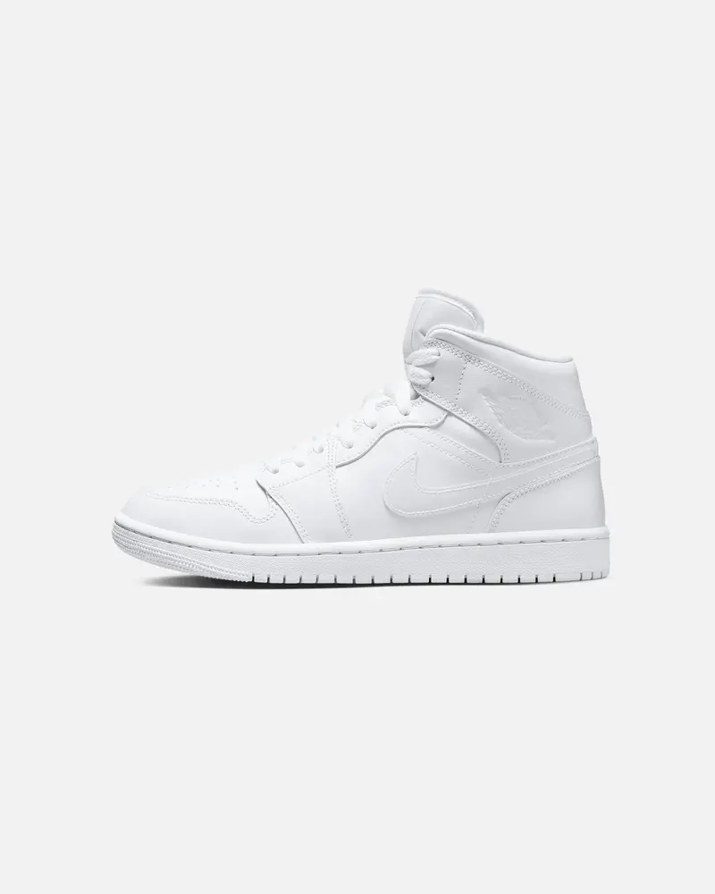 Jordan Women's Air Jordan 1 Mid 365 White/White 1