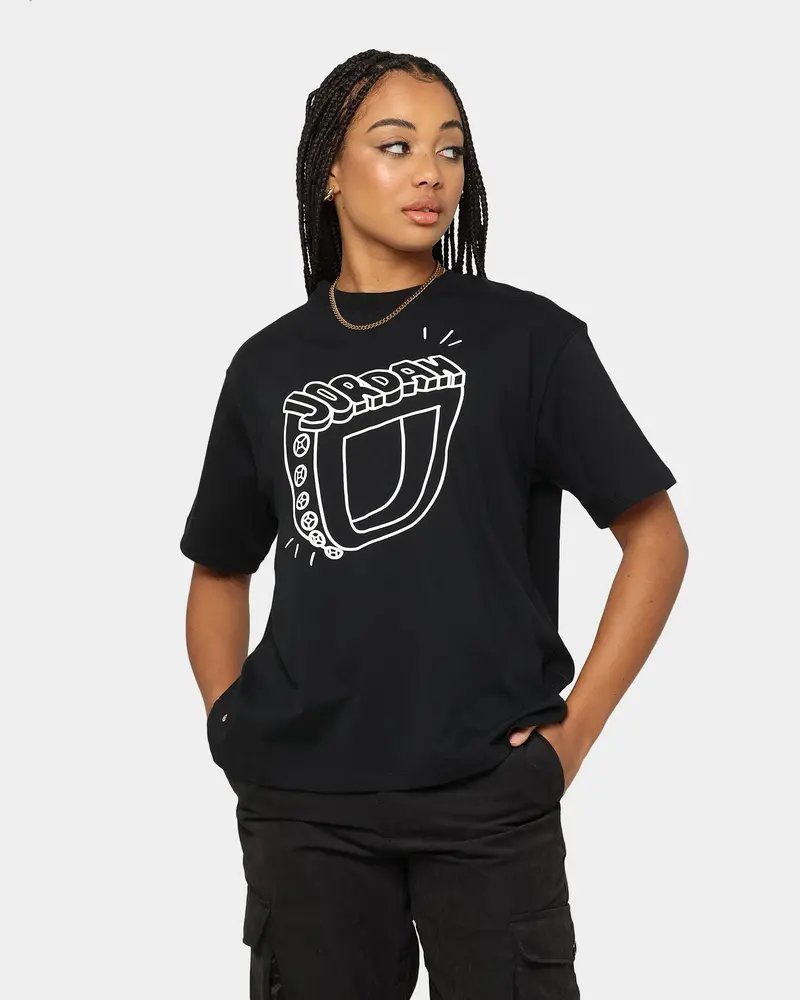 Jordan Women's Artist Series Graphic T-Shirt Black 1