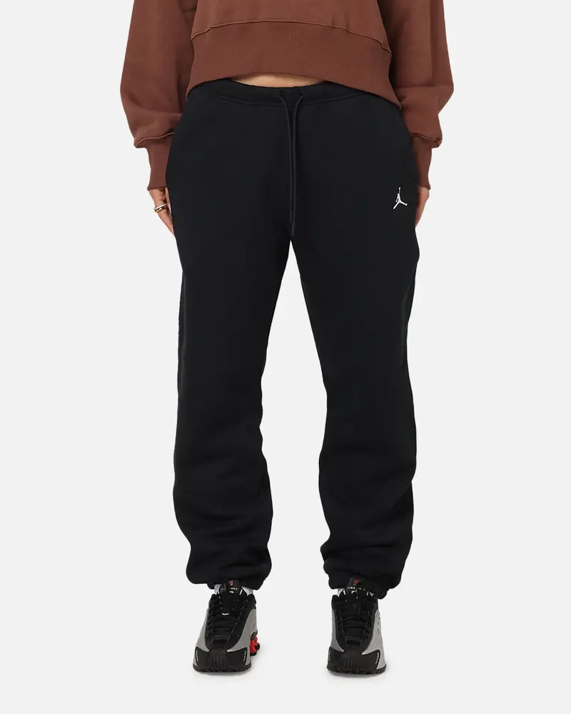 Jordan Women's Brooklyn Fleece Pants Black/White 1