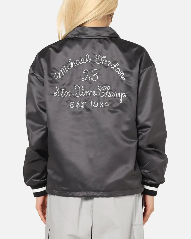 Jordan Women's Coaches Jacket Black/Sail 1
