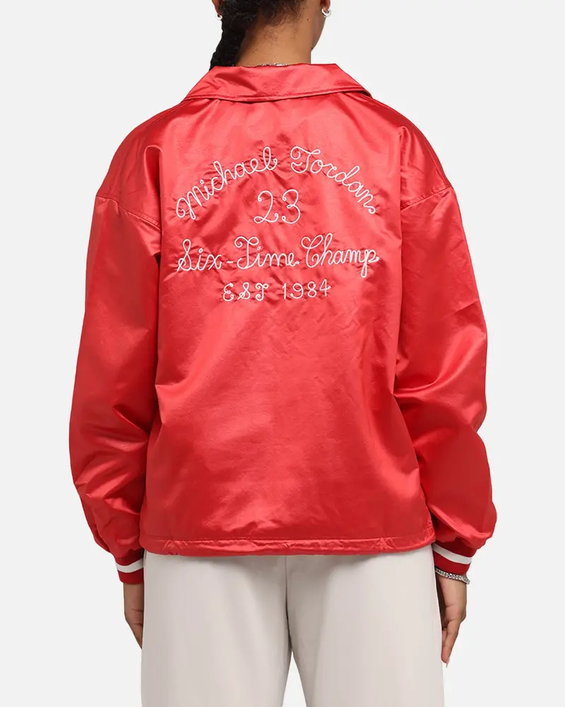 Jordan Women's Coaches Jacket Varsity Red 1