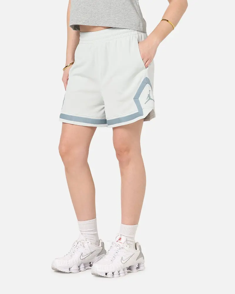 Jordan Women's Dri-Fit 4" Diamond Shorts Light Silver 1