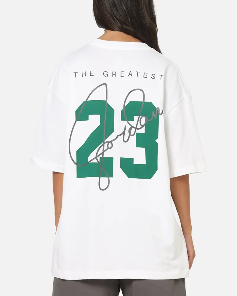 Jordan Women's Essentials Brooklyn 23 Graphic T-Shirt White 1