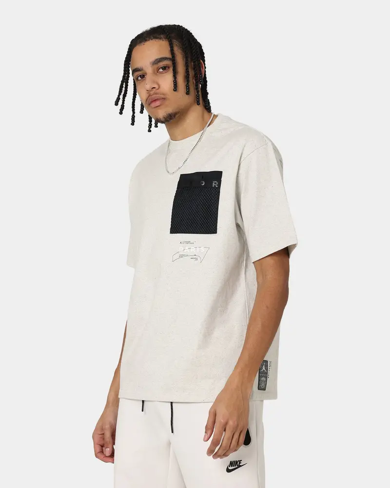 Jordan X Paris Saint-Germain Pocket T-Shirt Black/Dark Heather Grey 1