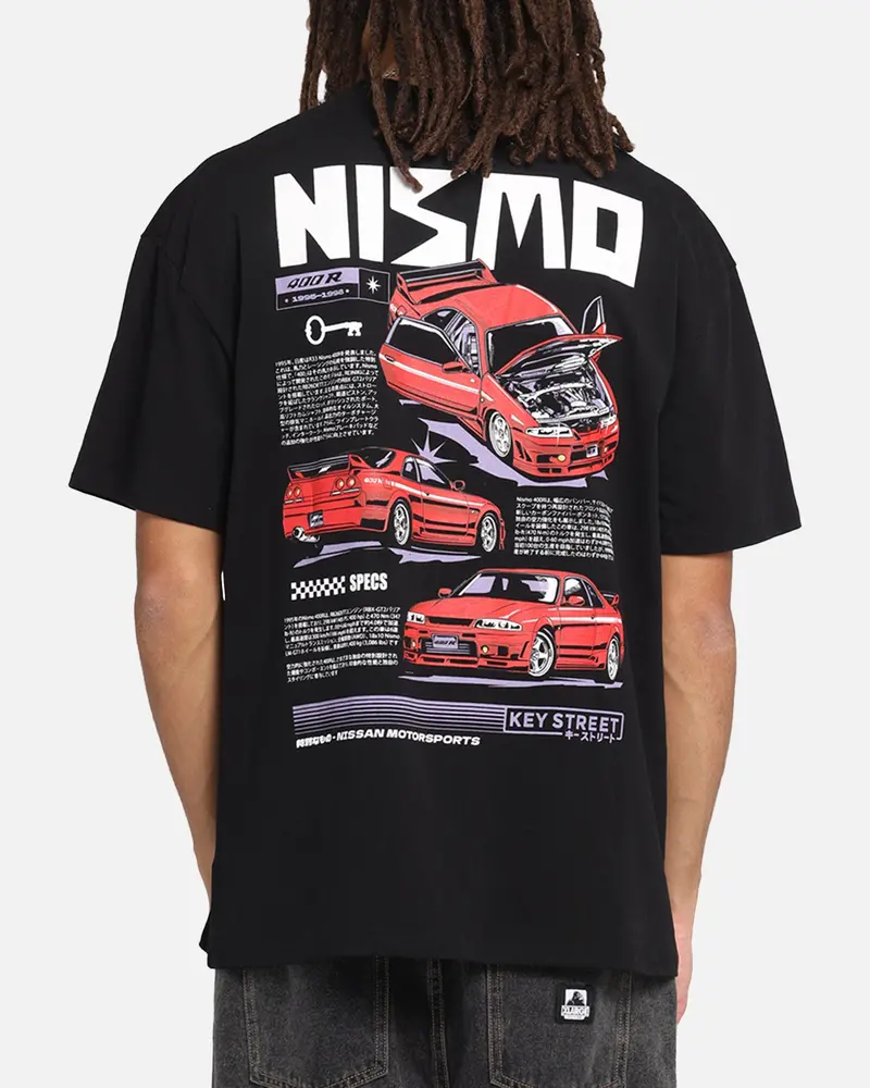 Key Street 400 R T-Shirt Black 1