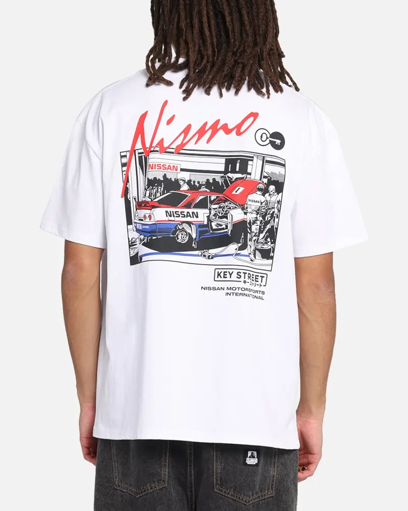 Key Street Bathurst Pits T-Shirt White 1