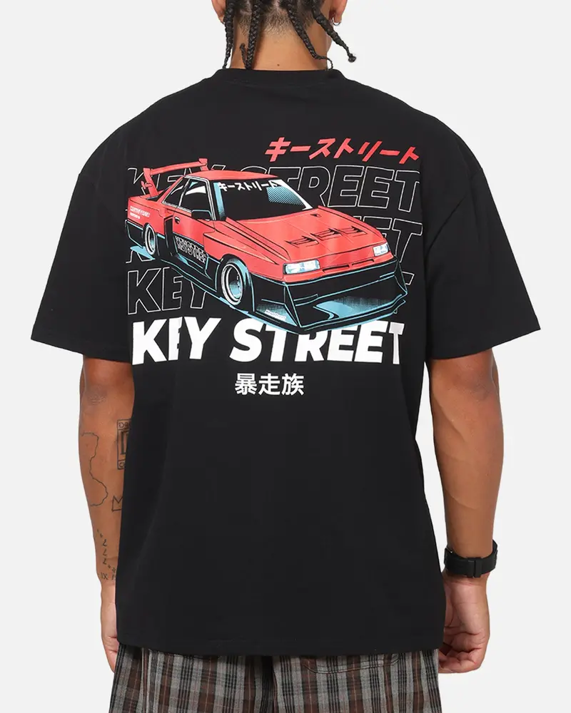 Key Street Bosozuko Heavy T-Shirt Black 1