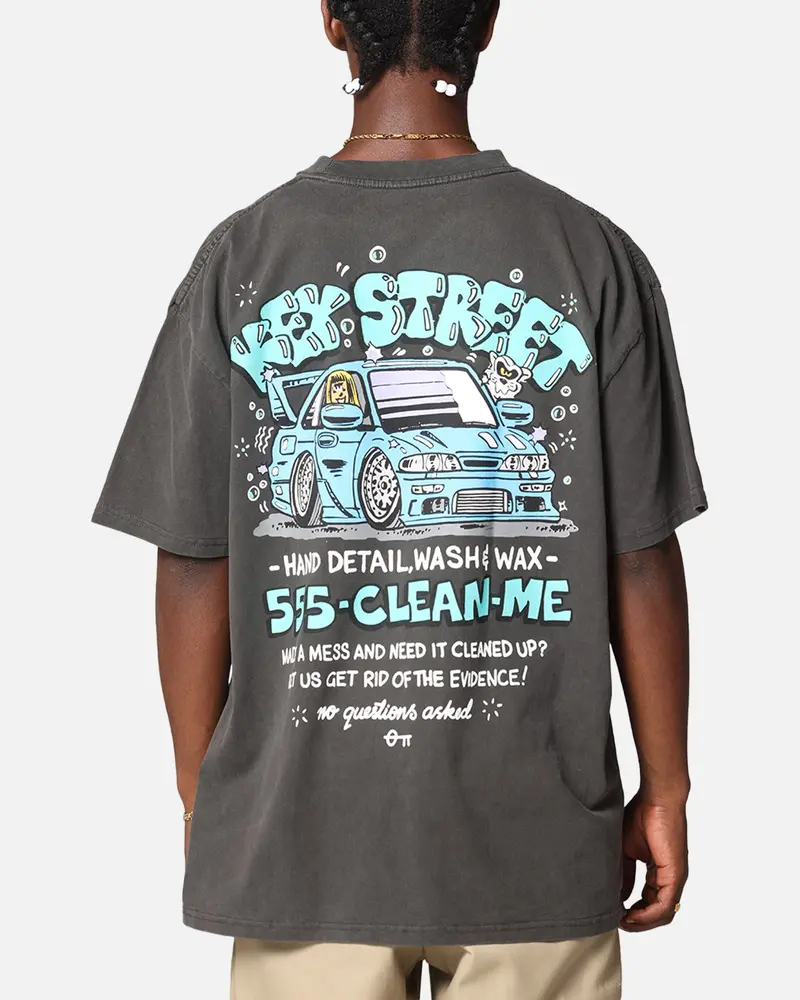 Key Street Car Wash T-Shirt Black Wash 1