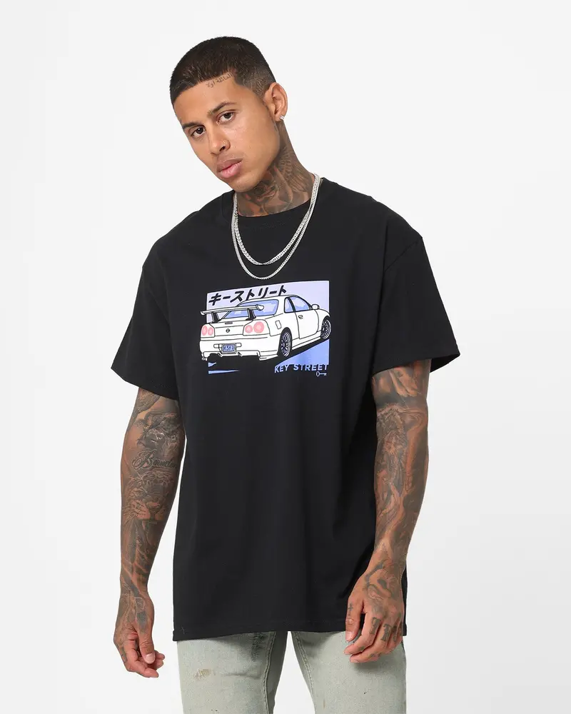 Key Street Kaiju Karuma T-Shirt Black 1