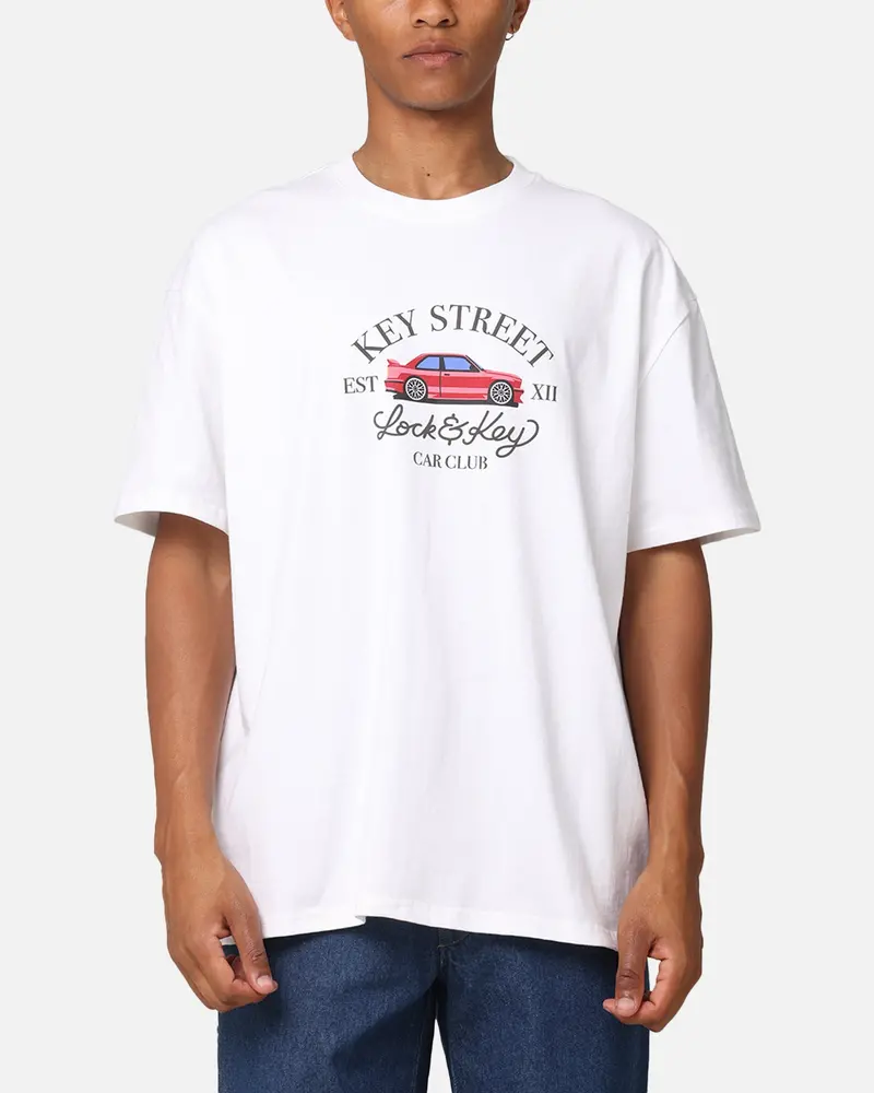 Key Street Lock And Key Club 1 T-Shirt White 1