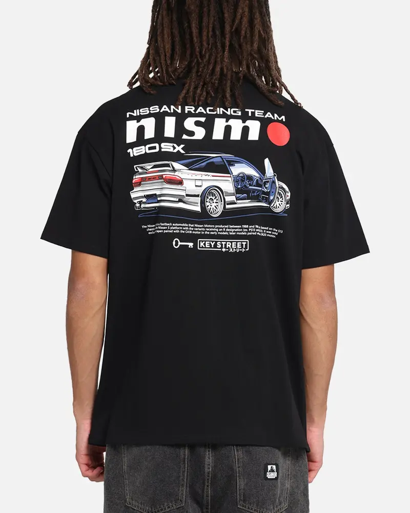 Key Street Nismo 180Sx T-Shirt Black 1