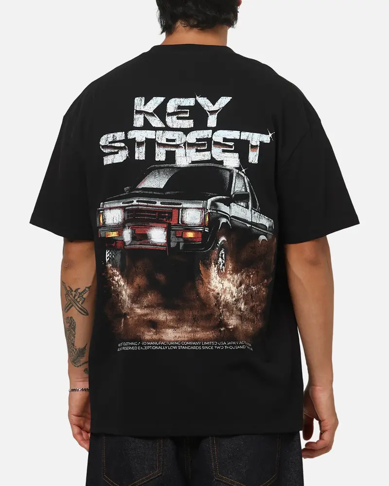 Key Street Off Road Heavy T-Shirt Black 1