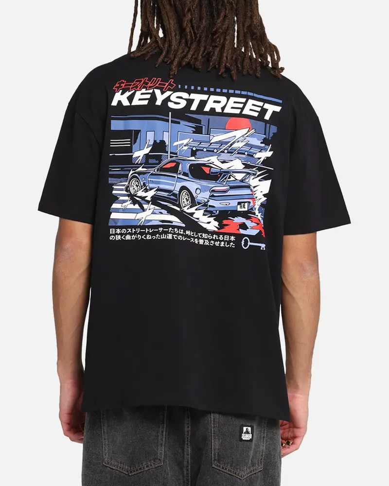 Key Street Send It T-Shirt Black 1
