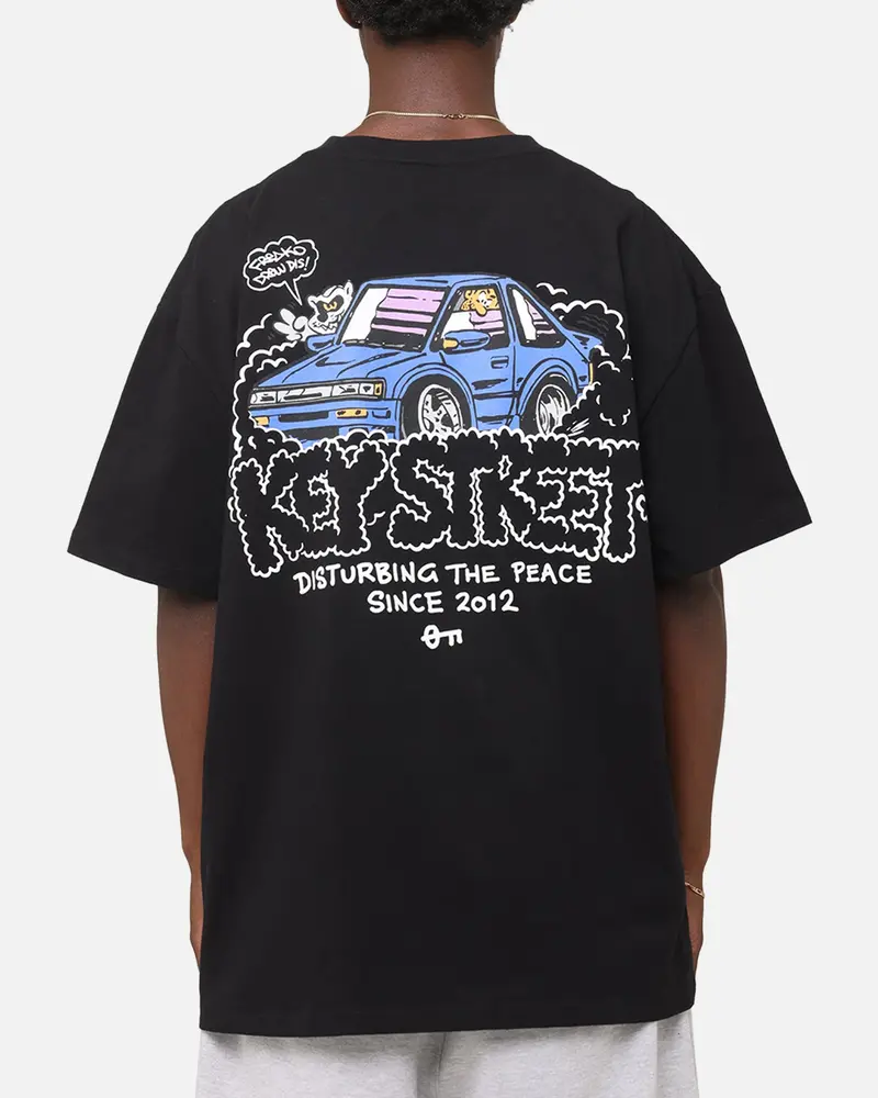 Key Street X Frko Burner T-Shirt Black 1