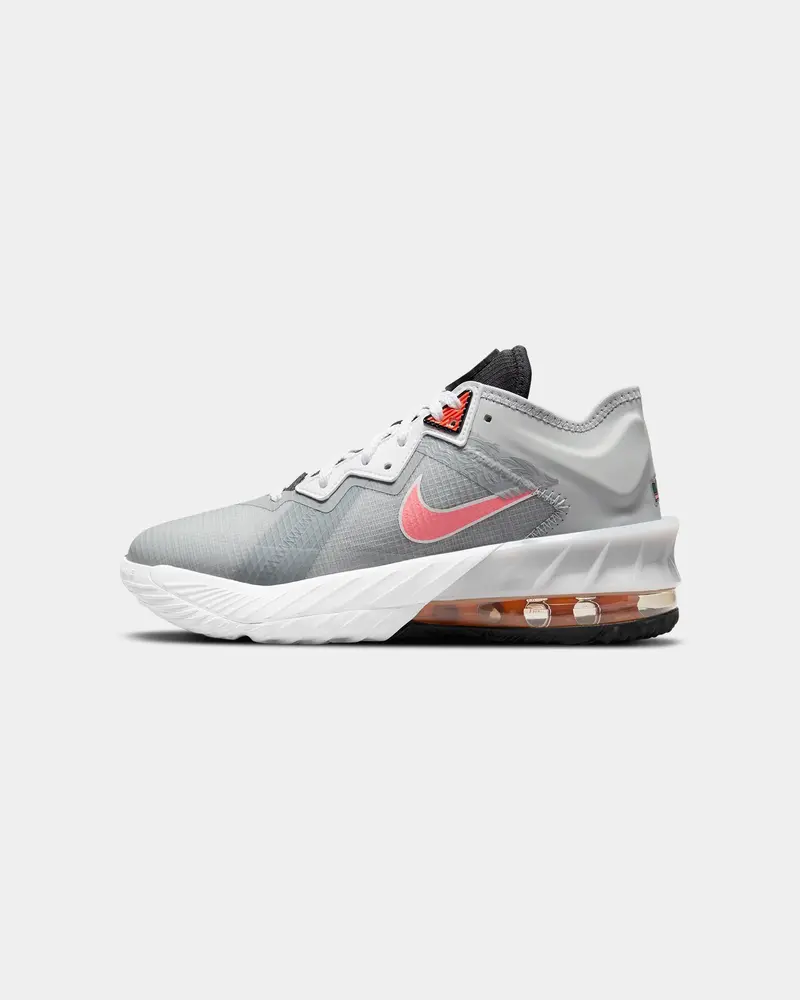 Kid's Lebron 18 Low (Gs) 'Bugs Vs Marvin' Light Smoke Grey 1