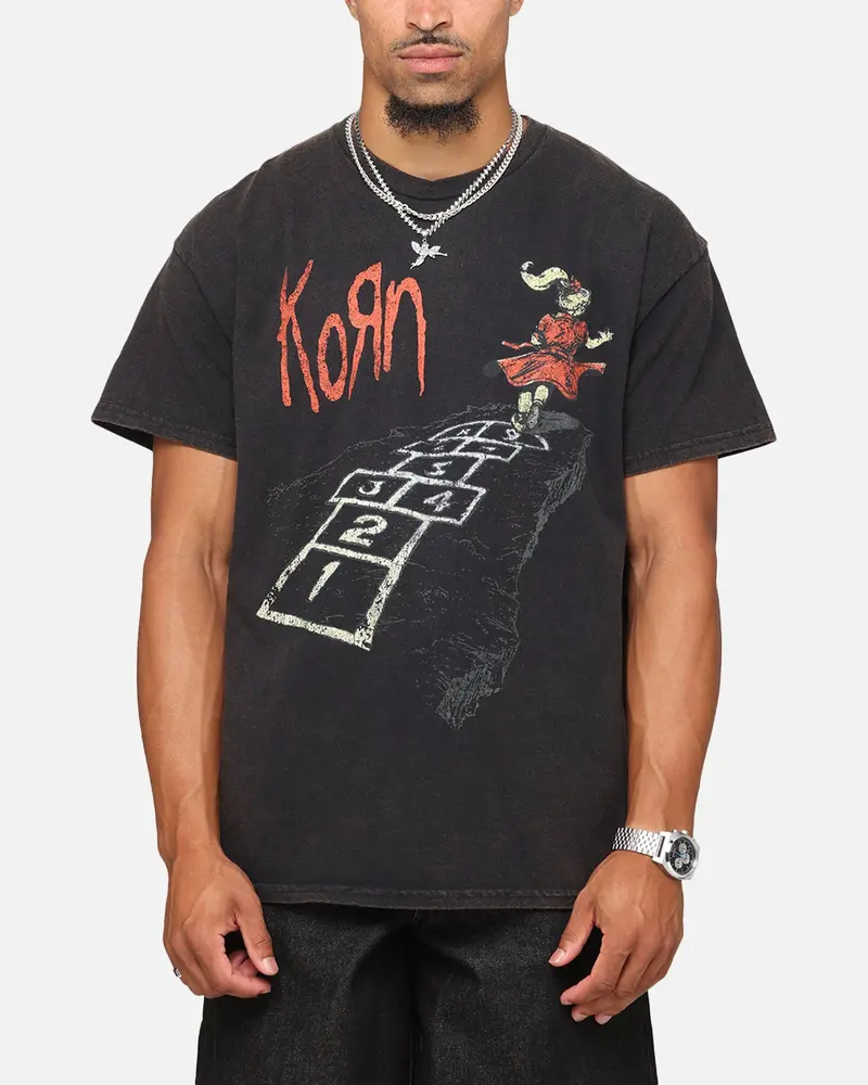 Korn Follow The Leader Anniversary T-Shirt Black 1