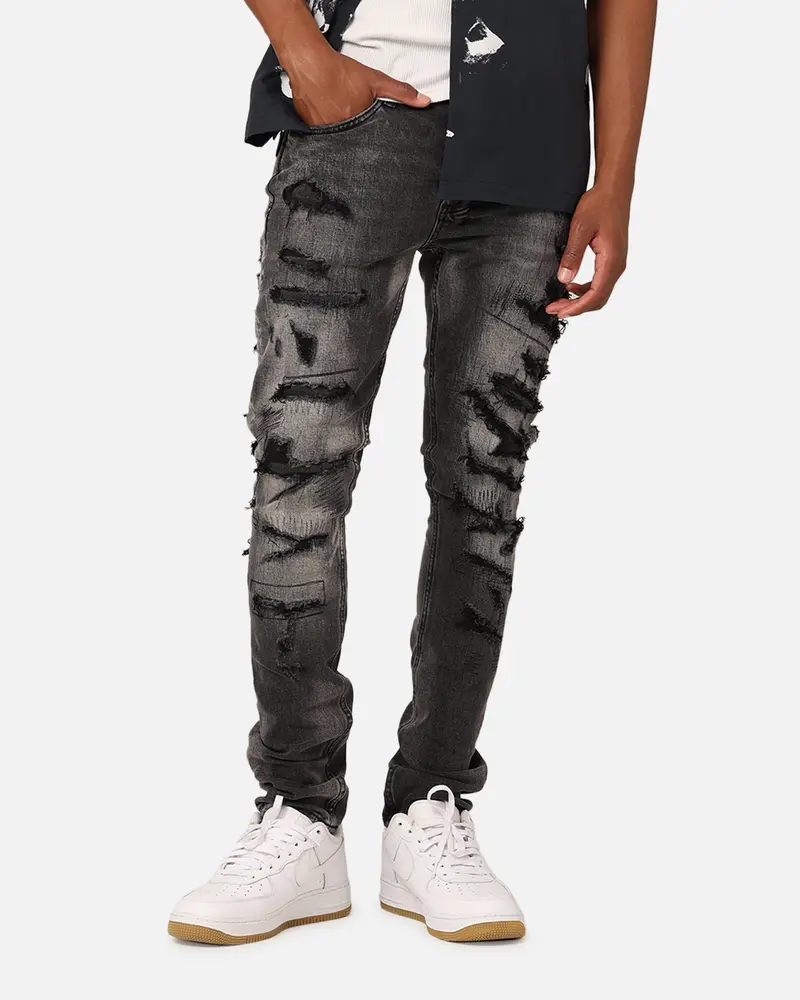 Ksubi Van Winkle Tektonik Jeans Black 1