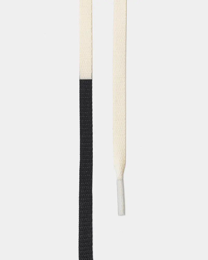 Lacespace Jordan Two Tone Laces Light Beige/Black 1