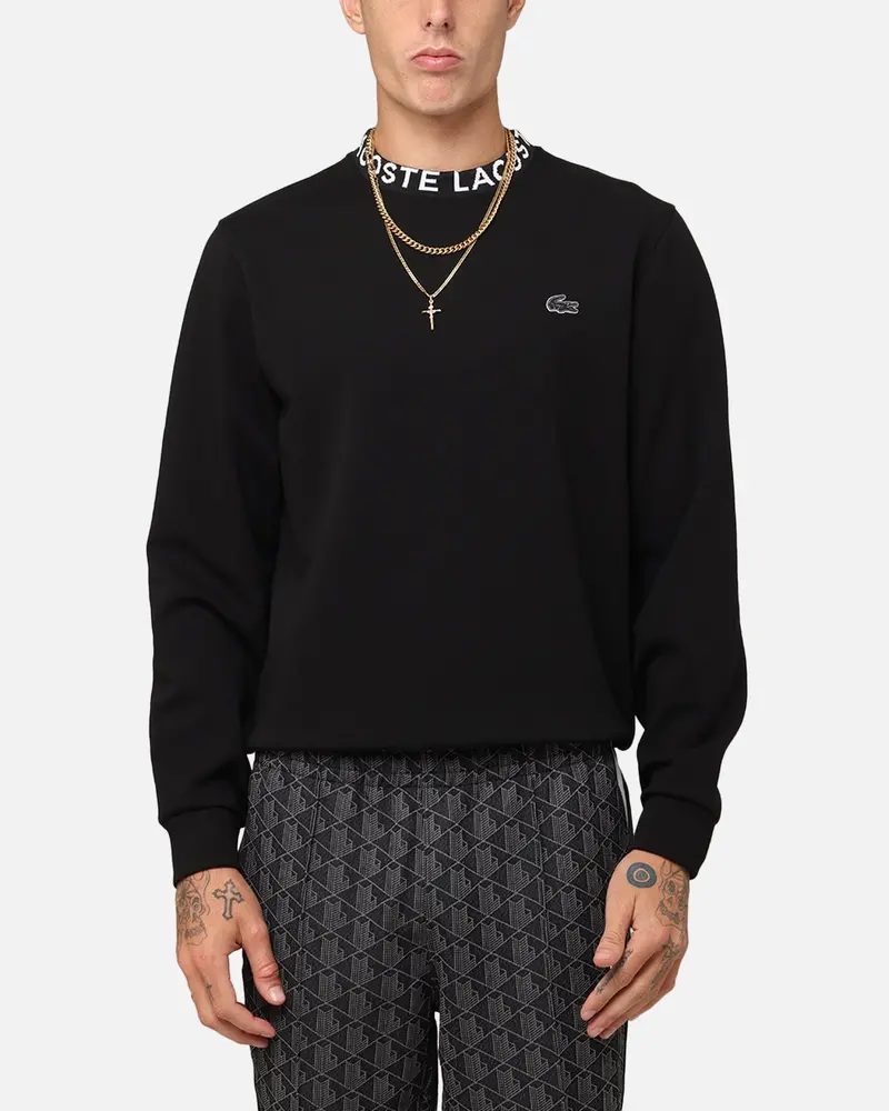 Lacoste Core Active Crewneck Black 1