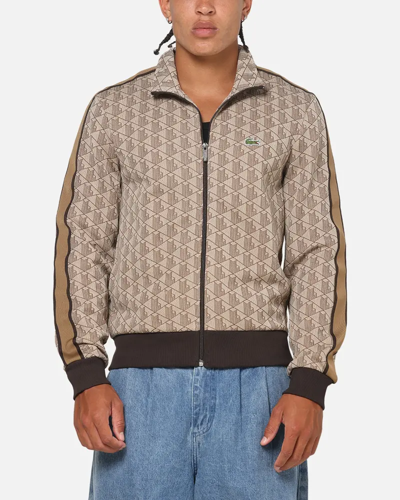 Lacoste Monogram Track Jacket Crossiant/Cookie 1