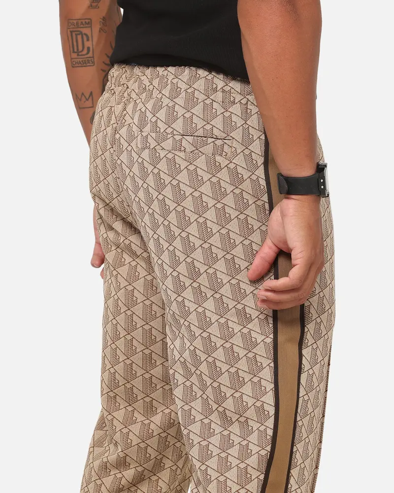 Lacoste Monogram Track Pants Croissant/Cookie 4