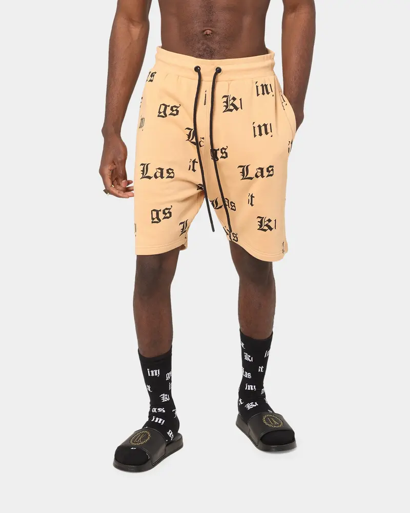 Last Kings Fragment Sweat Shorts Sand 1