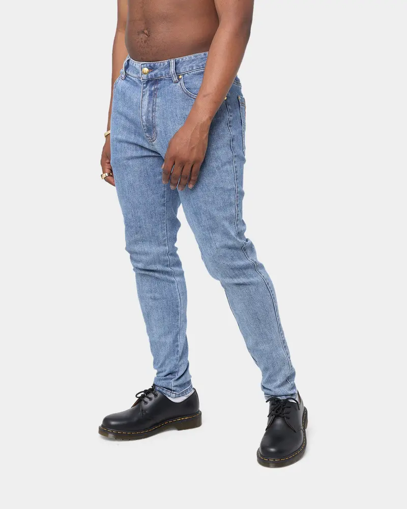 Last Kings King Denim Jeans Blue 1