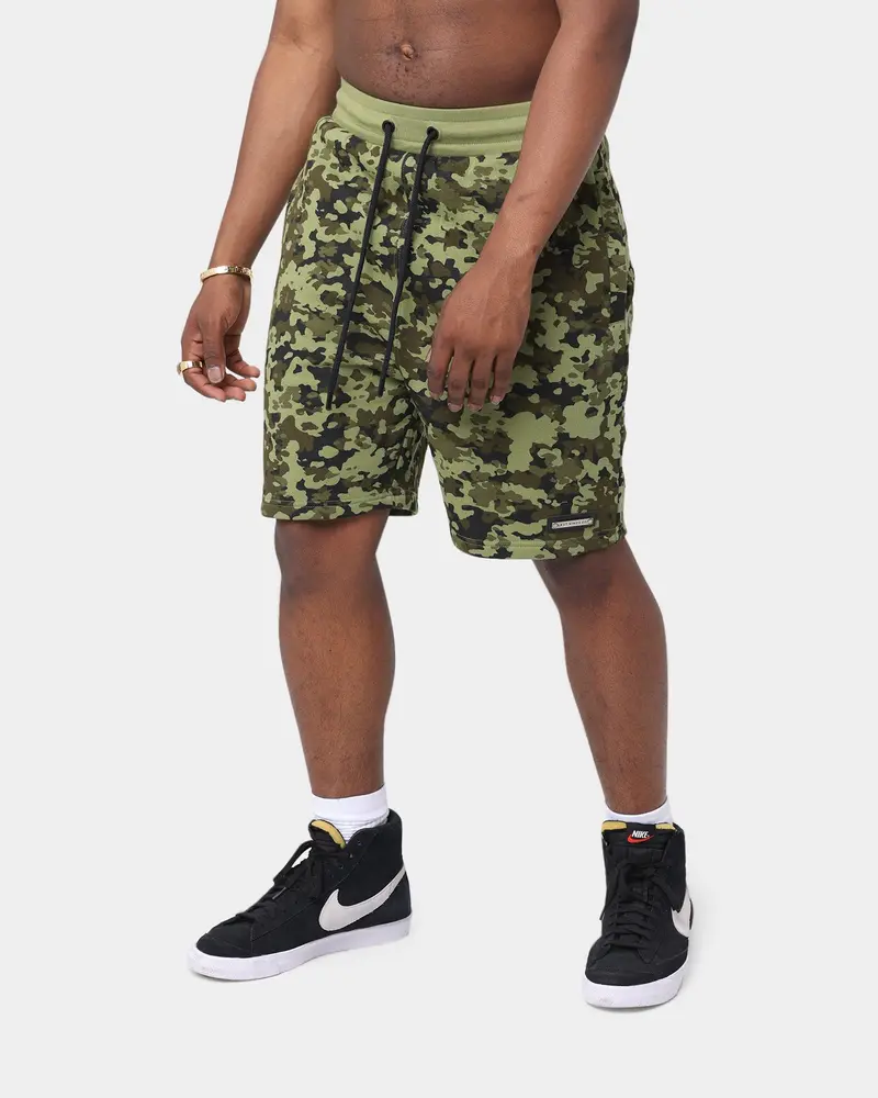 Last Kings Pharaoh Camo Sweat Shorts Camo 1