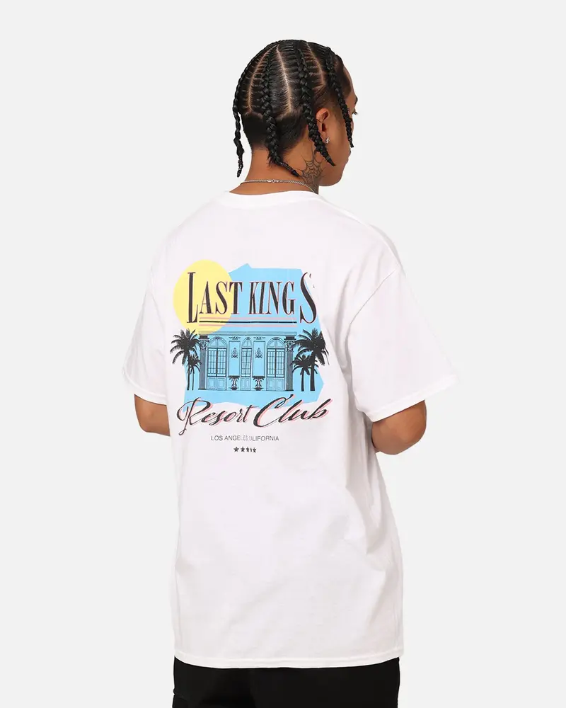 Last Kings Resort Club T-Shirt White 1