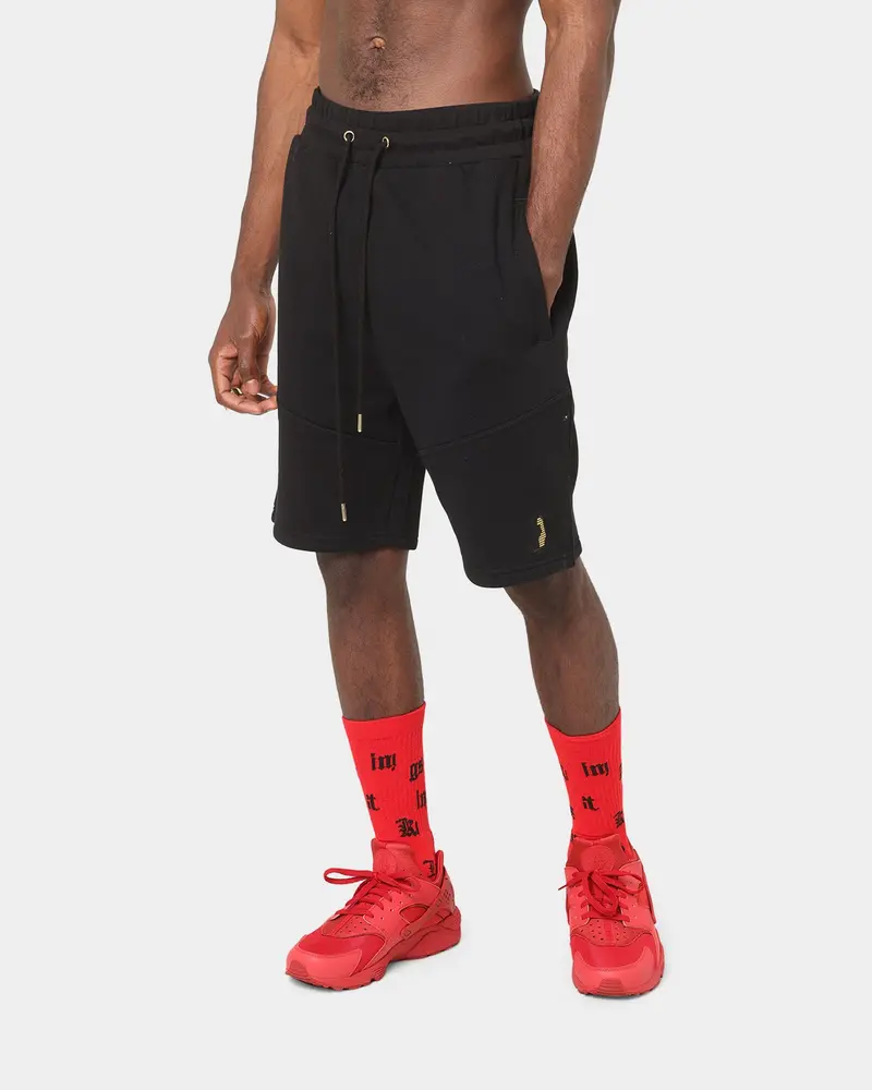 Last Kings Tut Basic Sweat Shorts Black 1