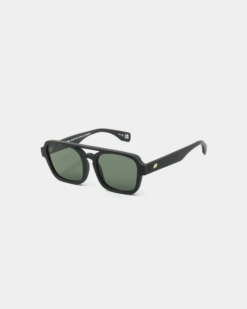 Le Specs Unwritten Straw Sunglasses Black 1