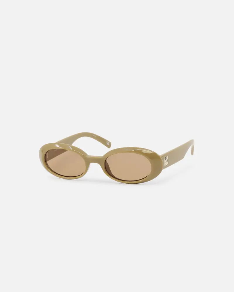 Le Specs Work It Sunglasses Taupe 1