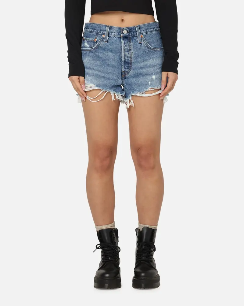 Levi Strauss And Co Women's 501® Original Denim Shorts Blue 1