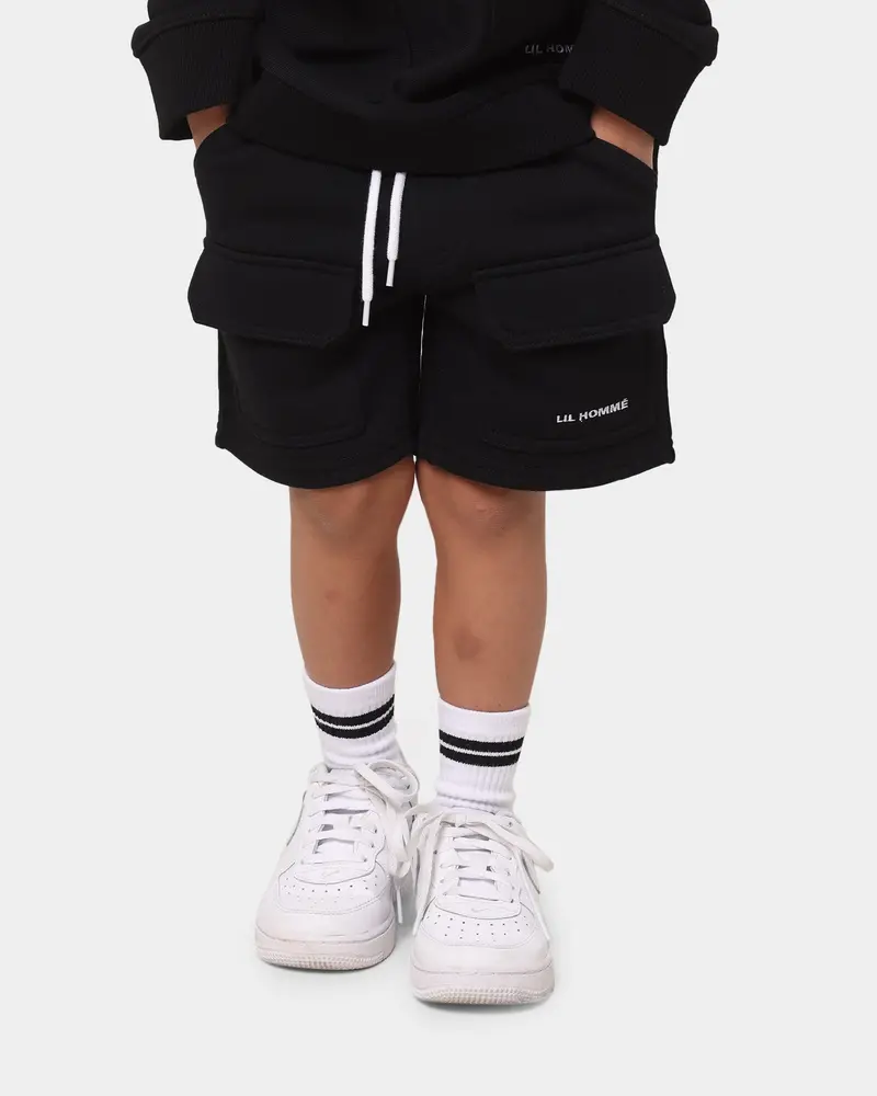Lil Homme Kid's Dominateur Cargo Shorts Light Marle 1