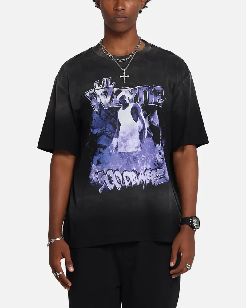 Lil Wayne Lil Wayne T-Shirt Black Wash 1