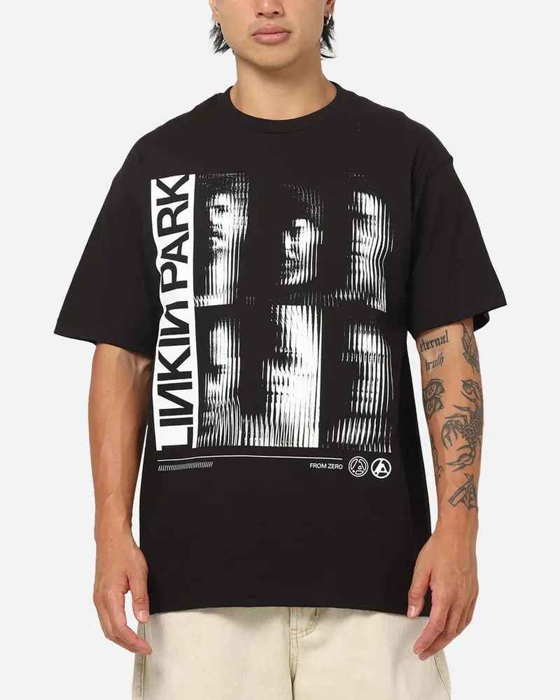 Linkin Park Boxed Faces T-Shirt Black 1