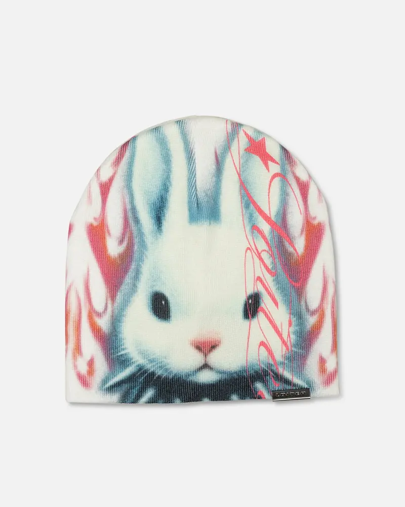 Loiter Airbrush Bunny Skully White 1