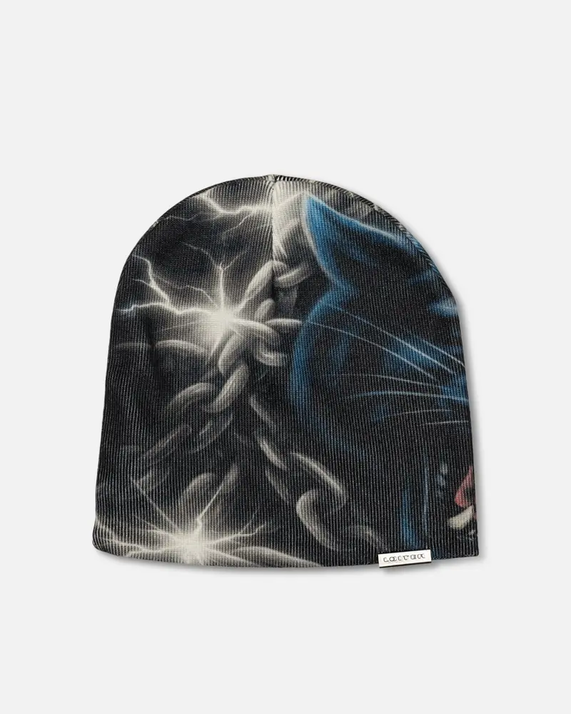 Loiter Airbrush Panther Skully Black 1